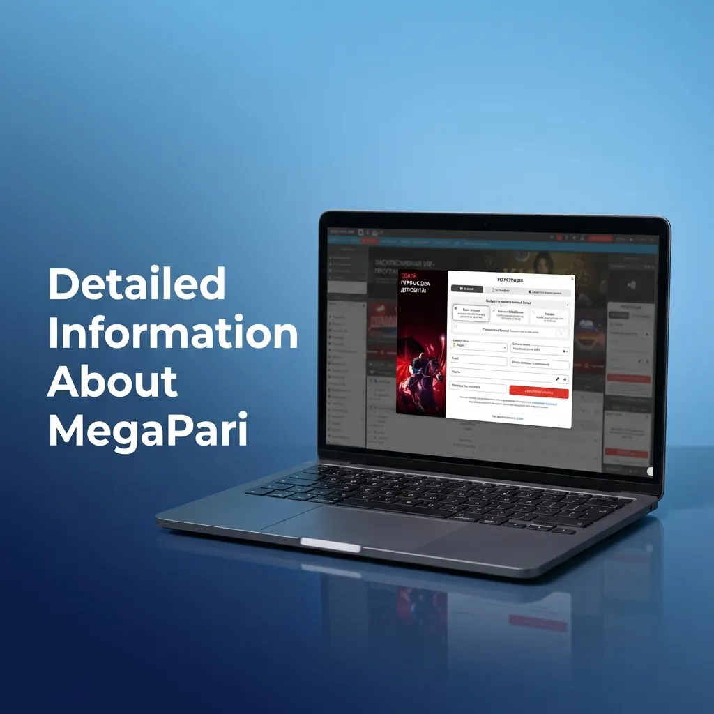MegaPari India betting platform interface showing sports, live odds, casino games, security icons, and mobile app screens