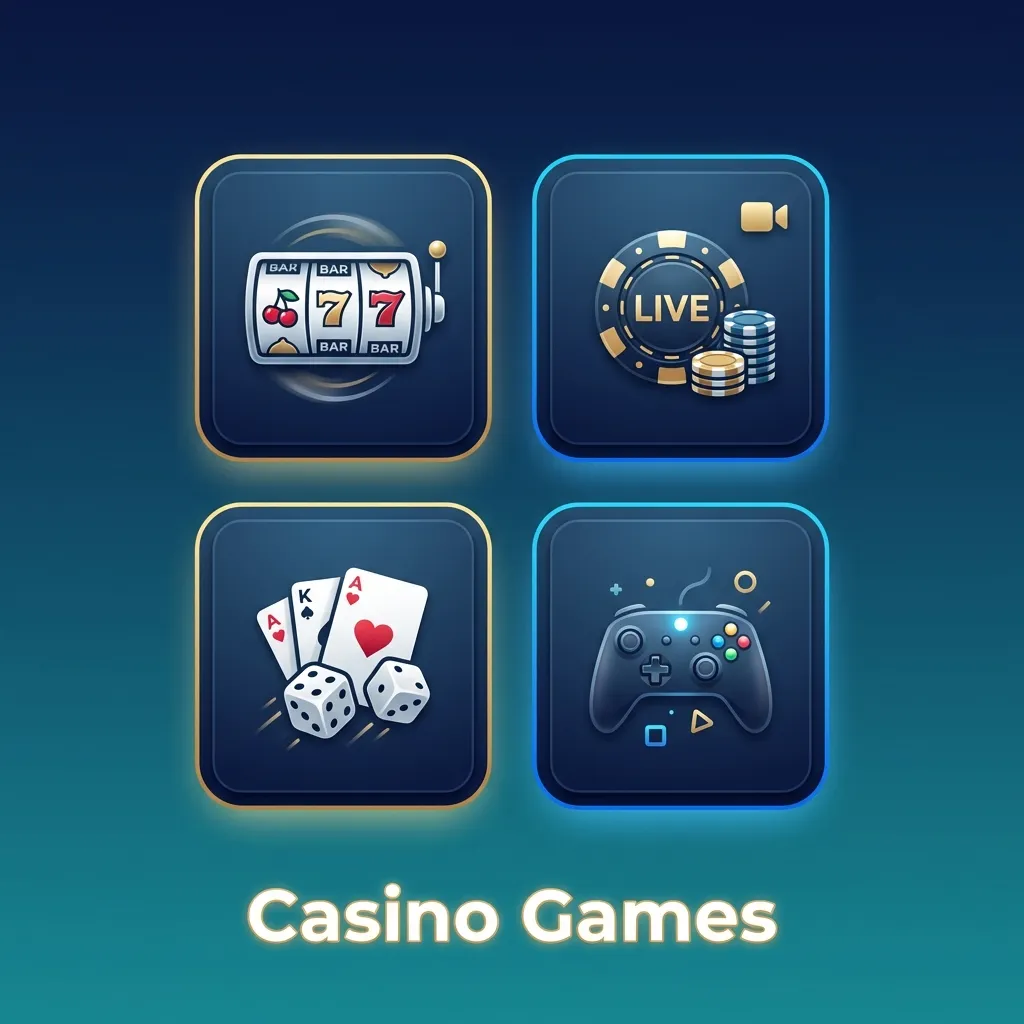 Online casino lobby with slots, live blackjack, roulette, teen patti, andar bahar, and jackpot games tailored for Indian players