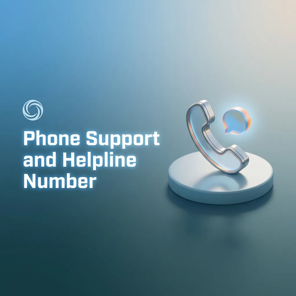 Illustration of a smartphone showing MegaPari helpline number with a headset icon and call support concept
