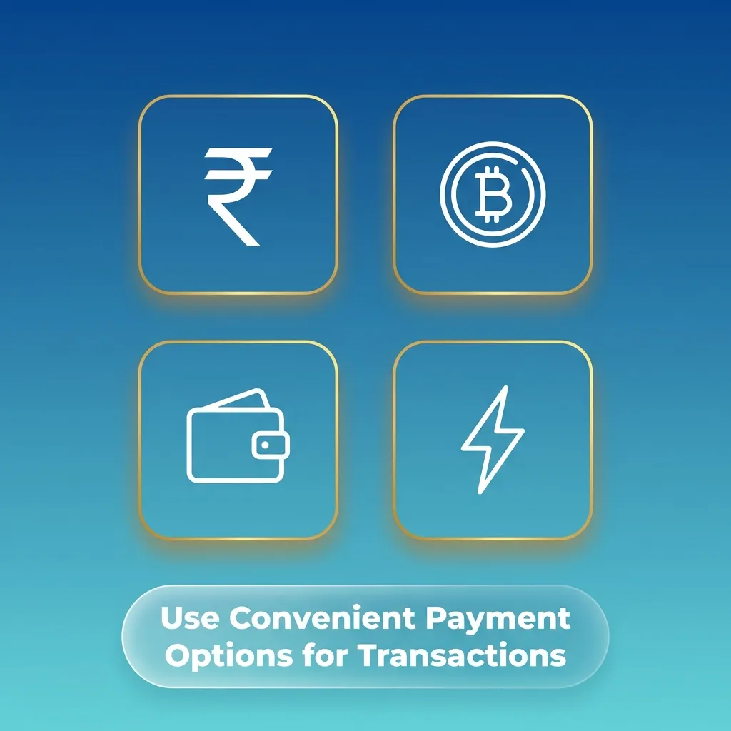 Table showing MegaPari payment options, with cards, e‑wallets, crypto and minimum deposit and withdrawal limits.