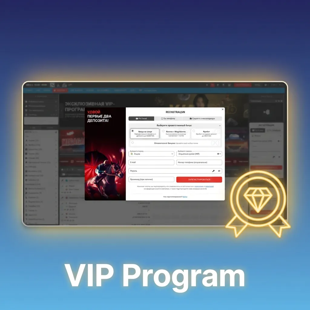 Illustration of MegaPari India VIP loyalty tiers, showing rising levels, cashback rewards, and special perks for regular bettors