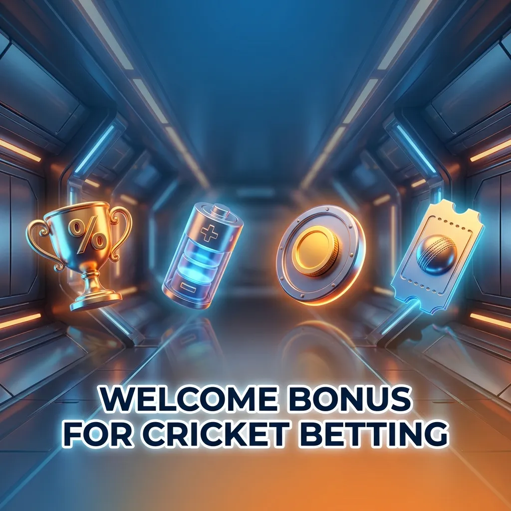 Welcome bonus banner for cricket betting: 100% first deposit up to 133700 INR plus 150 free spins, India payment icons