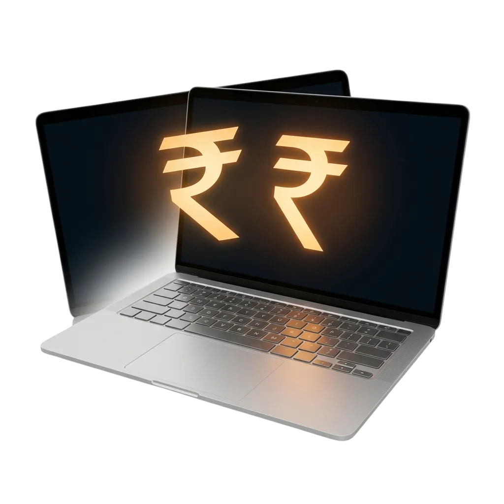 Infographic of MegaPari India withdrawal methods, limits and times, with cards, e‑wallets, crypto icons and rupee amounts.
